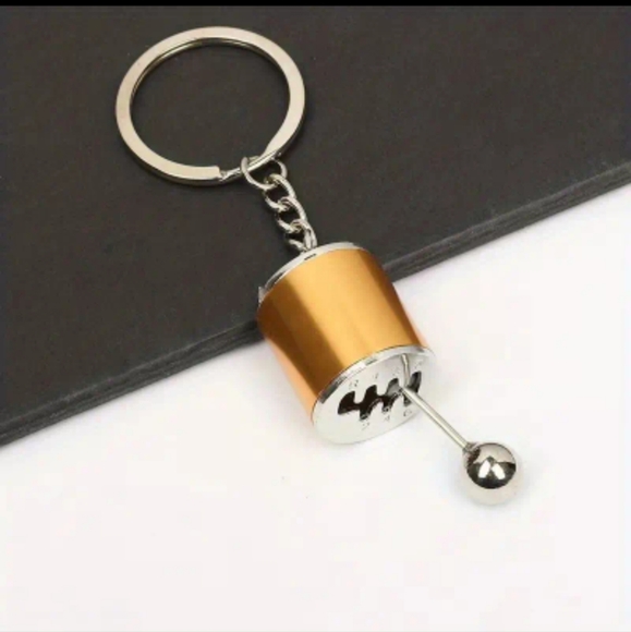 NEW, 1PC Cute Keychain Gear Box Stick Keychain - Picture 2 of 6